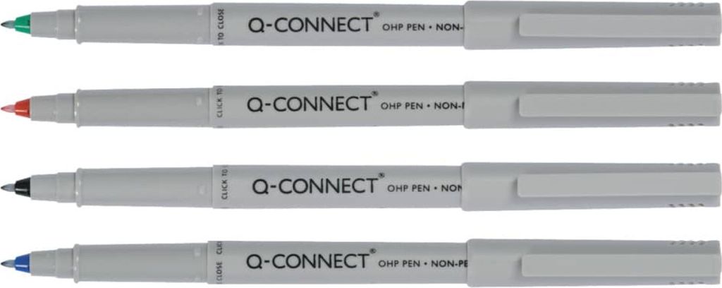 Q-Connect Faserschreiber - non-permanent, ca. 0,5 mm (F), Produktbild 