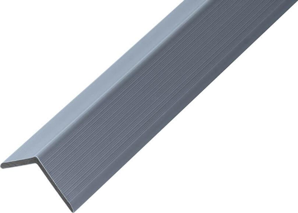 HOME DELUXE WPC Abschlussleiste für Fassadenverkleidung VIRO Hellgrau - 10er Set