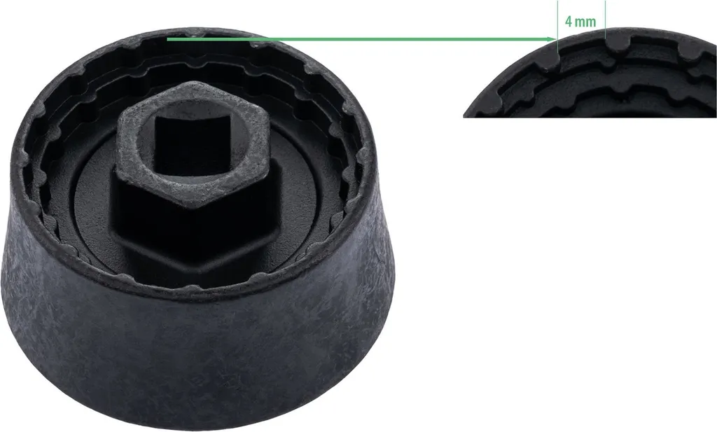 Démonte pédalier acier Contec Tfp-450 pour boîtiers Shimano et Sram