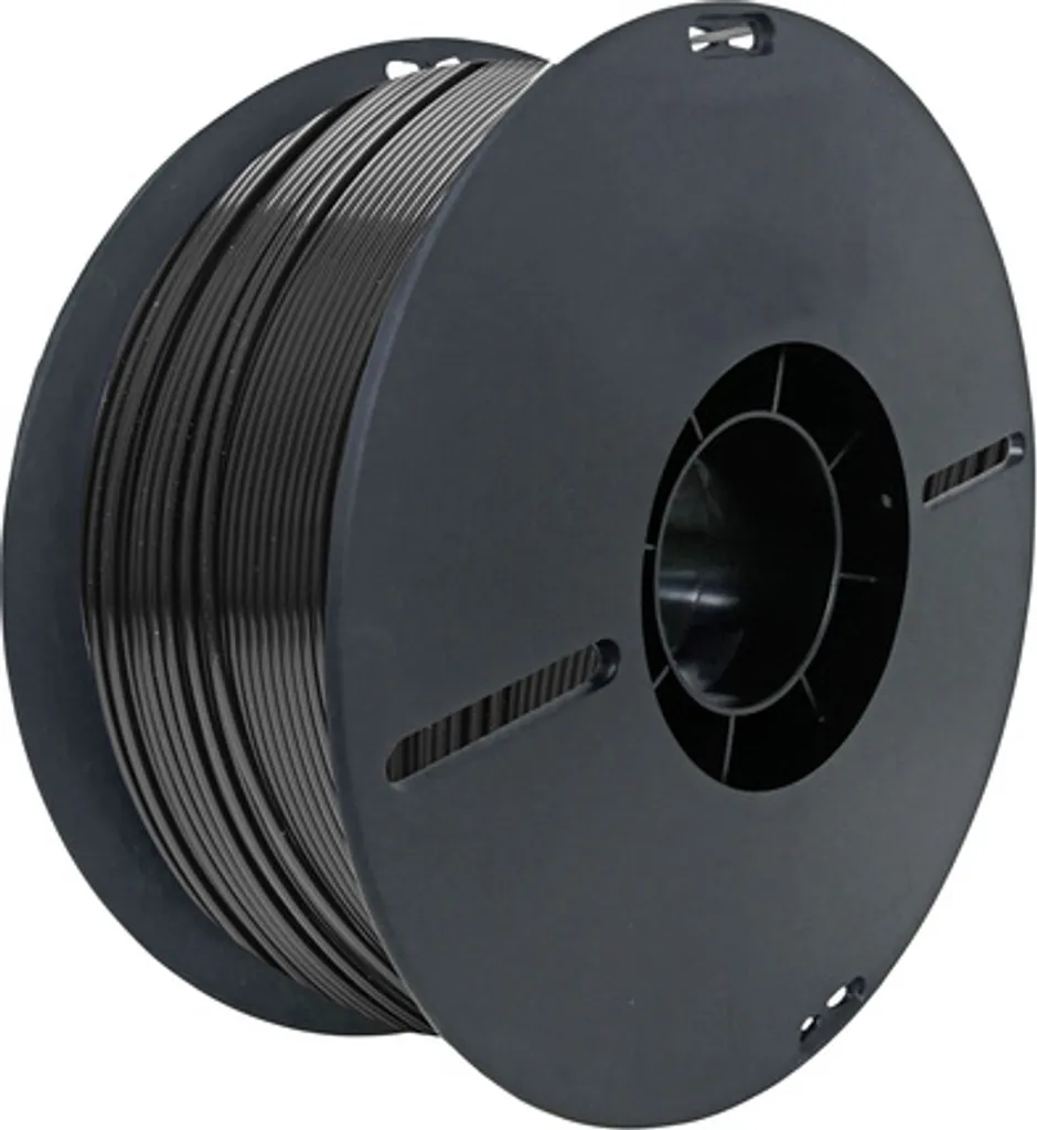 Bobine de filament PLA noir 1.75 mm Renkforce pour prototypage rapide 3D