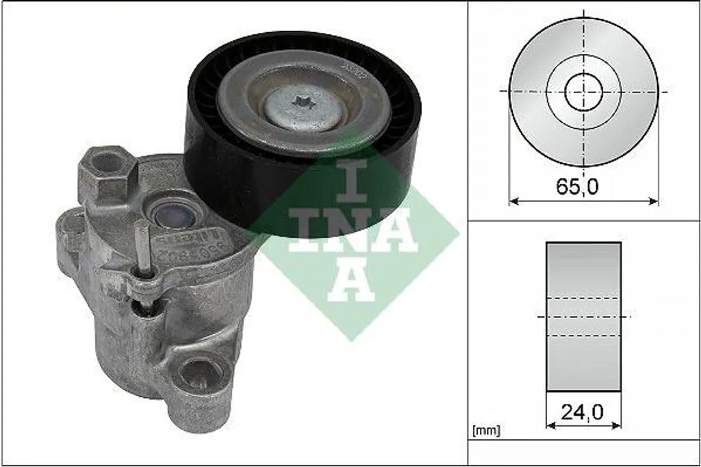 Tendicinghia Servizi INA 534072910 per Ford 1.0 EcoBoost - OE 2225234