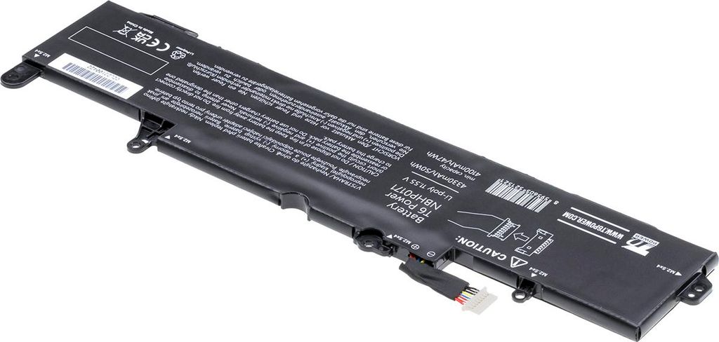 Akku T6 Power HP EliteBook 745 G5, 830 G5, 840 G5, ZBook 14U G5, 4330mAh, 50Wh, 3Zellen, Li-pol