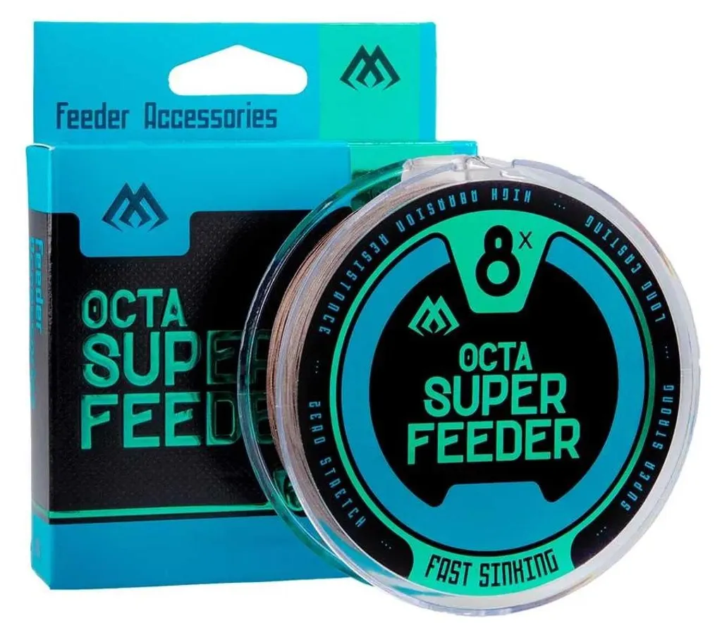 Tresse 8 Brins Octa Super Feeder Mikado Sinking Bleu 0,10mm de 150m