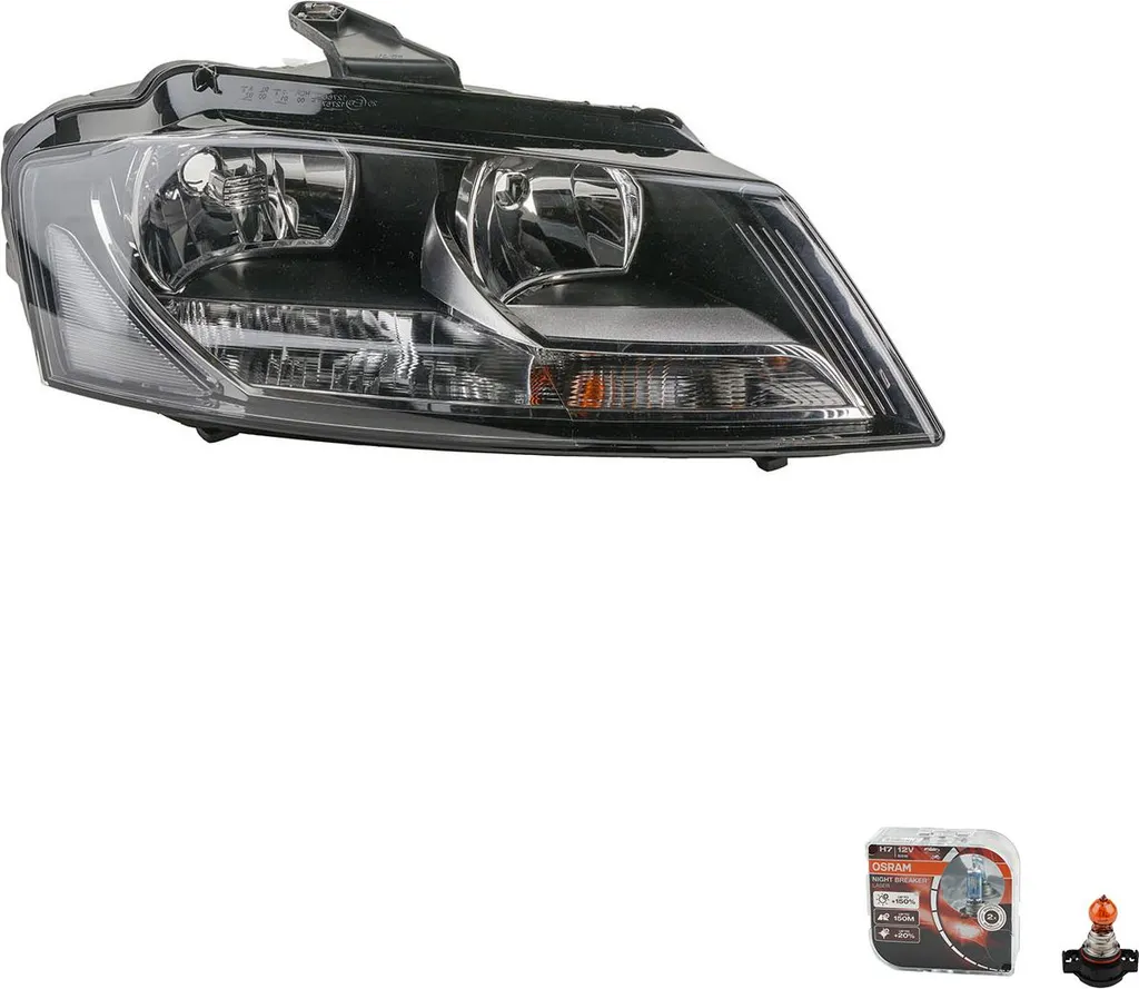 Faro Destro Johns Audi A3 8P + Osram Night Breaker | Massima Visibilità