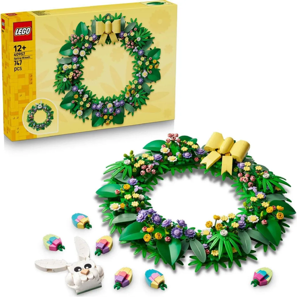 LEGO Couronne de Printemps 2-en-1 Jeu de Construction 747 Pièces