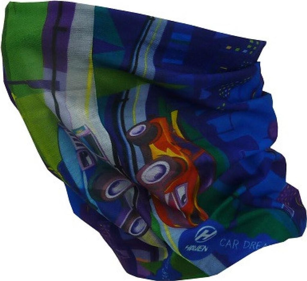 HAVEN Fahrrad-Nackenwärmer - CARS KIDS - mehrfarbig UNI KIDS