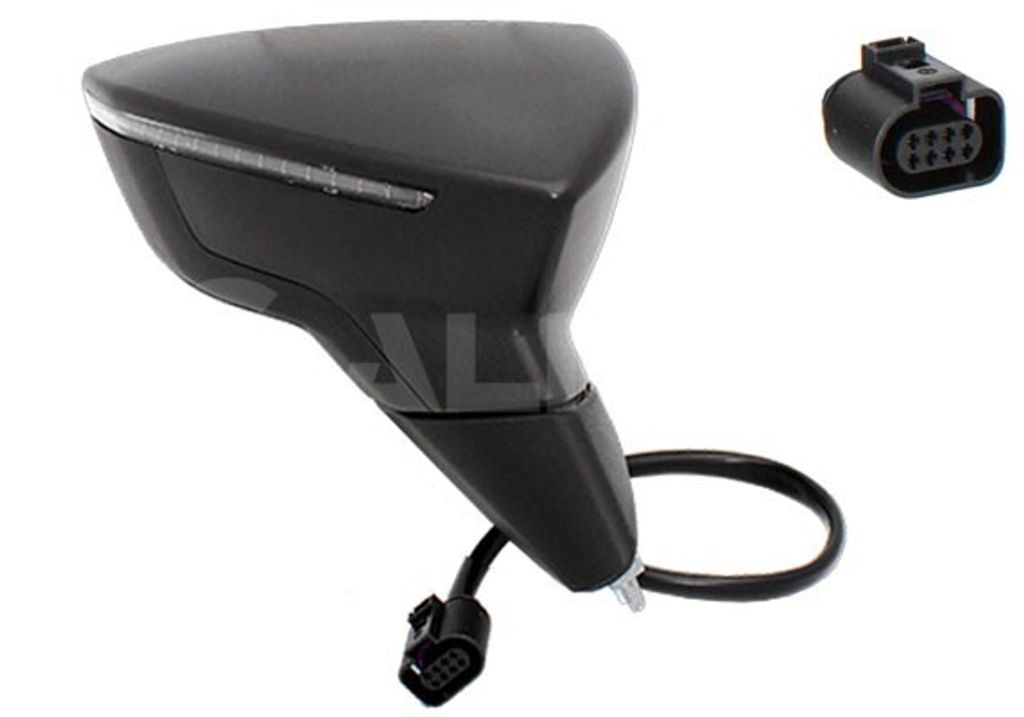 ALKAR 6142811 Außenspiegel Seitenspiegel Rechts für SEAT Produktbild 