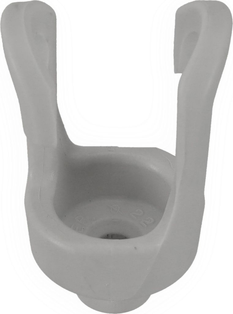 Fenderhalter für Reling mit 22mm Relingrohr, Fenderleine bis 10mm, Relinghalter für Fender auf Booten & Schiffen