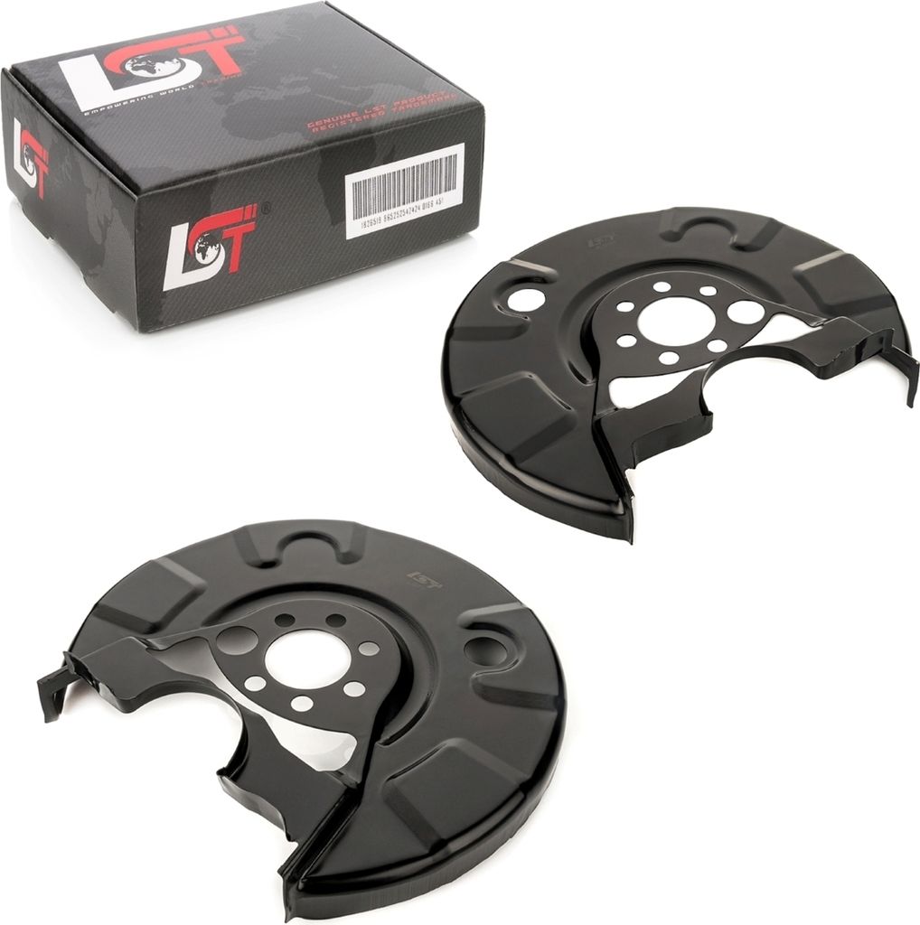 2x Ankerblech Set hinten links rechts für SEAT IBIZA TOLEDO VW GOLF POLO PASSAT