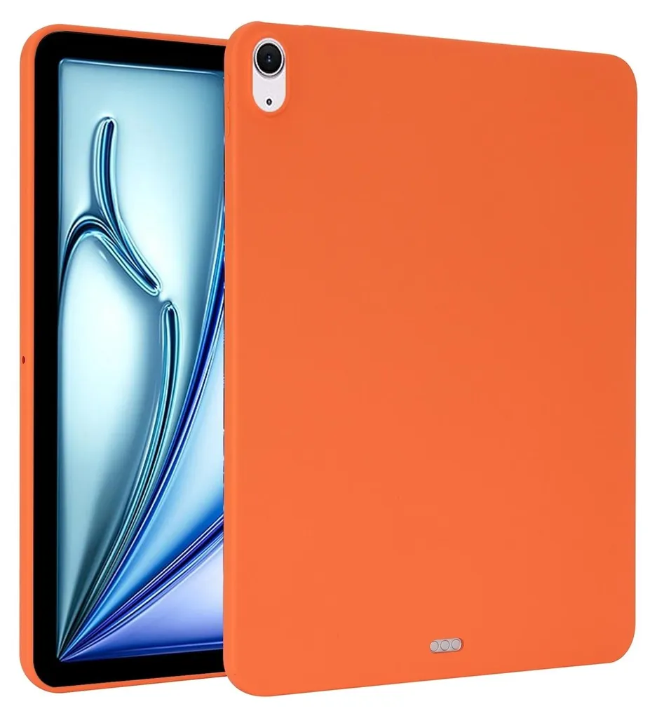Custodia Arancione Neon iPad Air 11 2025 | Cover TPU Ultra Slim Trendy