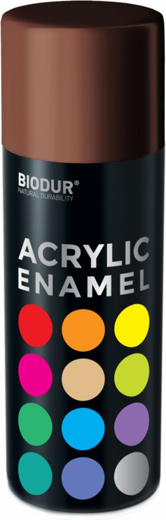 BIODUR Sprühlack - Schokobraun RAL 8017 Glanz - 400ml – Produktbild 