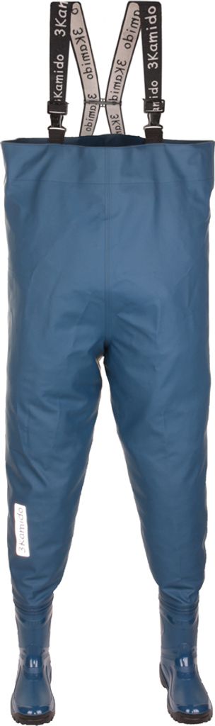 Wathose für Jugendliche 3Kamido - Denim Blau - 41