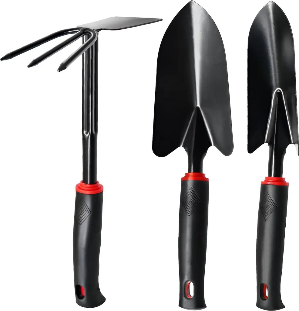 Kit outils de jardin inox anti-corrosion : fini les manches qui glissent