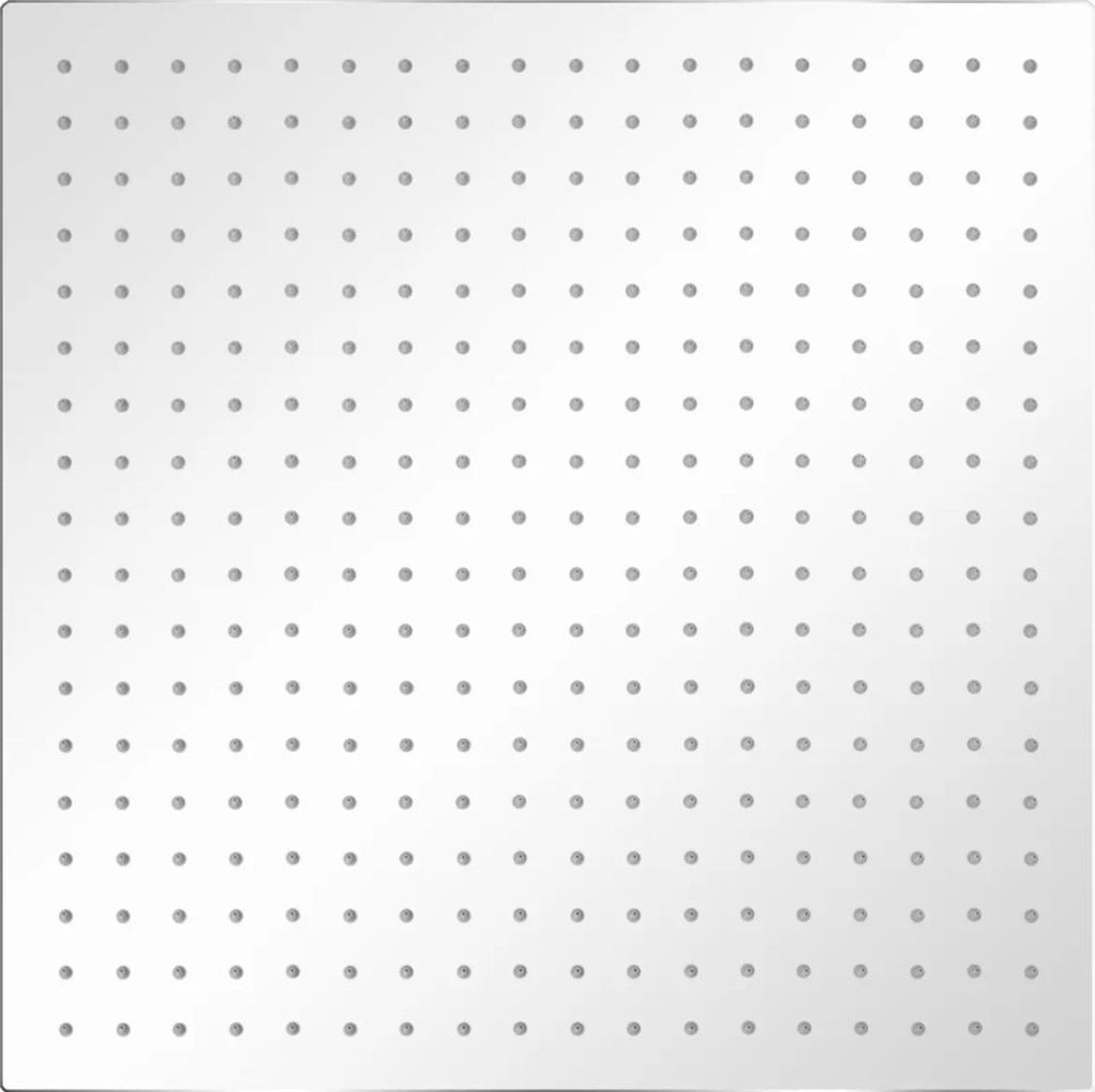 vidaXL Regenduschkopf Edelstahl 50x50 cm Quadratisch Produktbild 