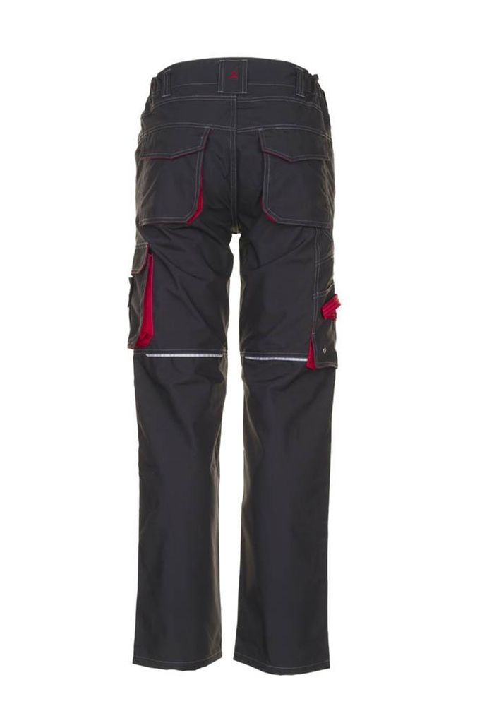 Planam Bundhose Basalt Gr. 28 anthrazit/rot Produktbild 