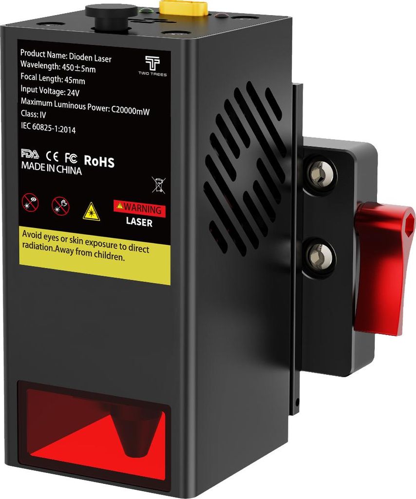 Dva stromy TC20 20W modul pro stroj TTC-450 PRO/TTC6050 Obrázek produktu 