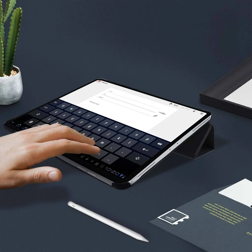 Flip Cover iPad Pro 11 e Air 2022/2020 Standcase Nero | Qualità Top - 5