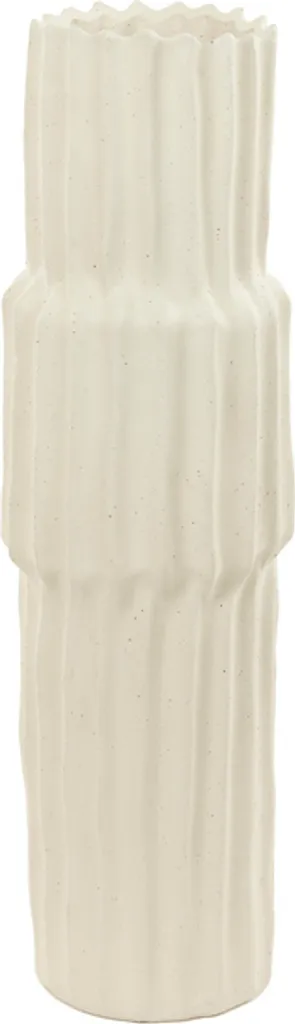 Vase LONGA céramique crème 58cm : la solution pour un intérieur chic