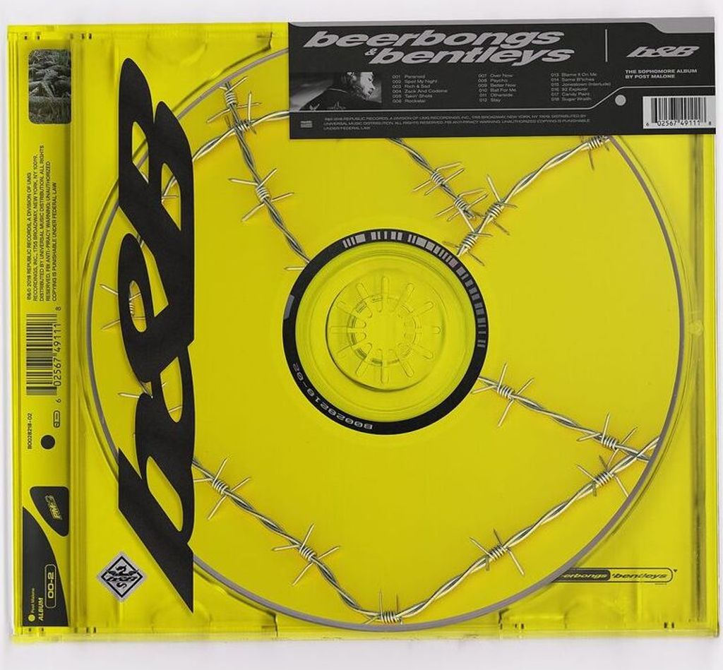 Malone Post Beerbongs & Bentleys Produktbild 