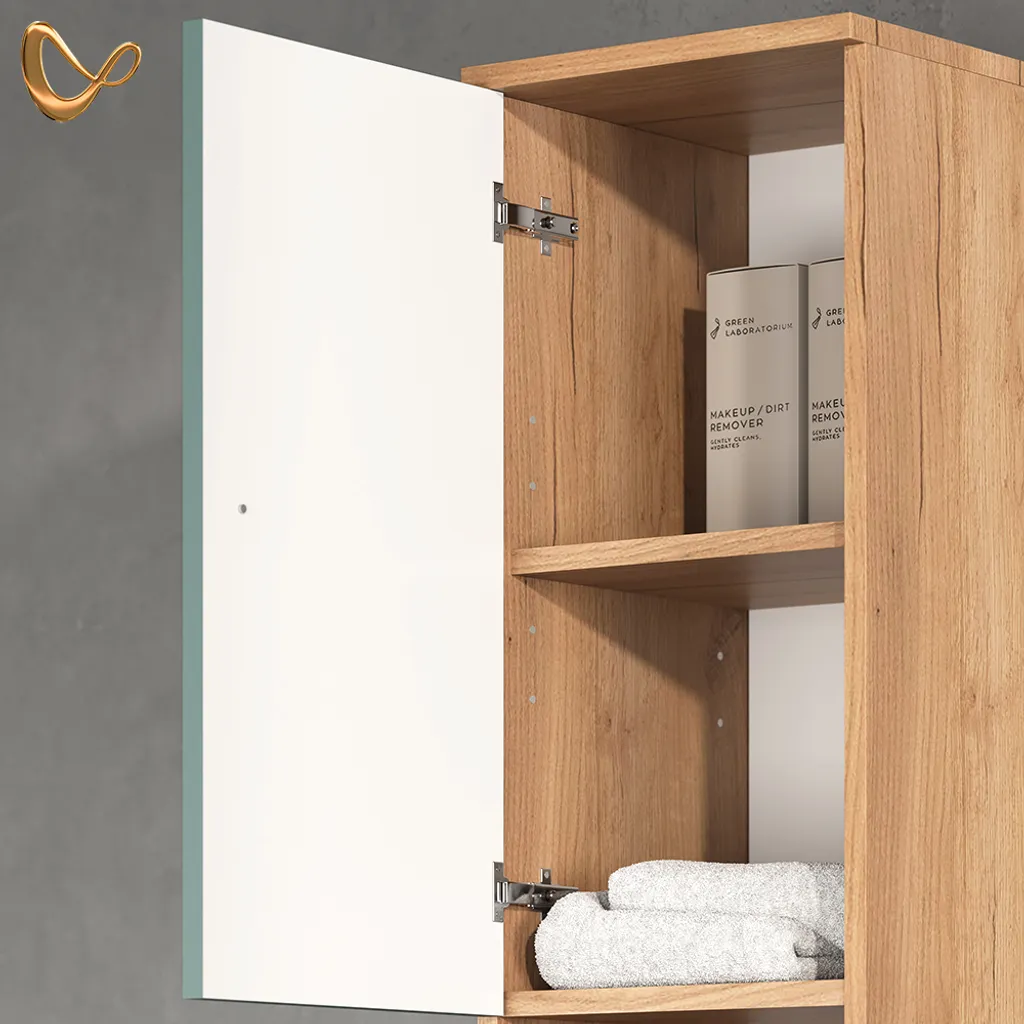 Restyling Bagno: Colonna Livinity Fucino Quercia Dorata 190cm - 6