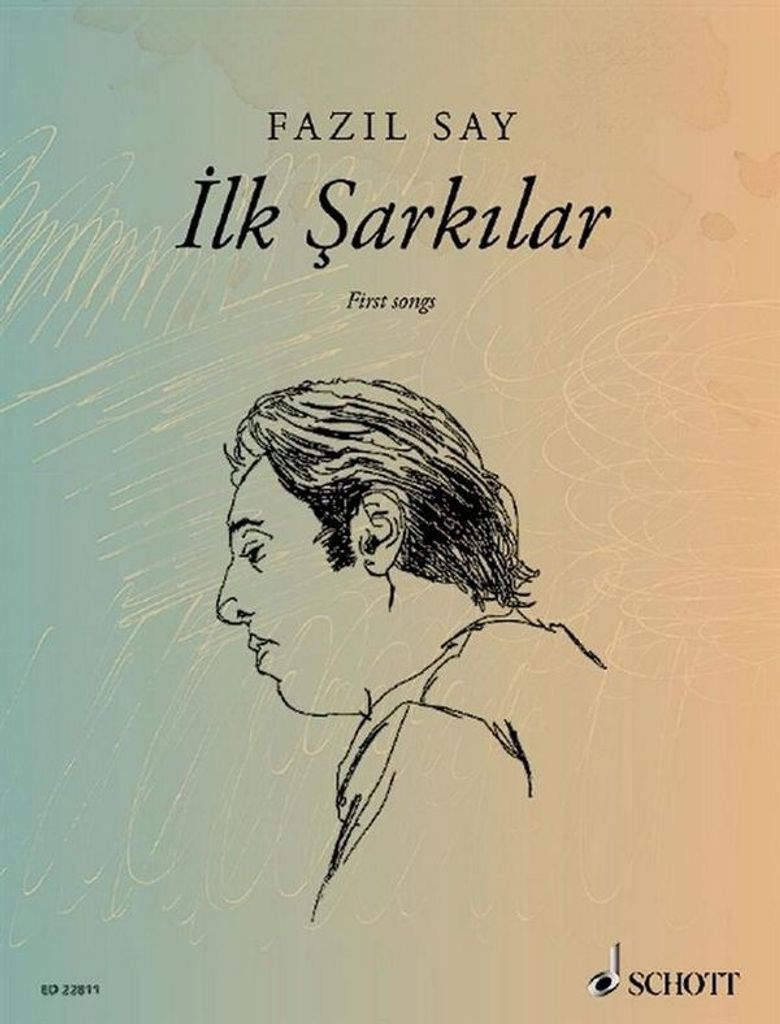 Musikalbum Ilk Sarkilar op. 5/op. 47 mit den Liedern Düserim und Akilla Bir Konusmam Oldu
