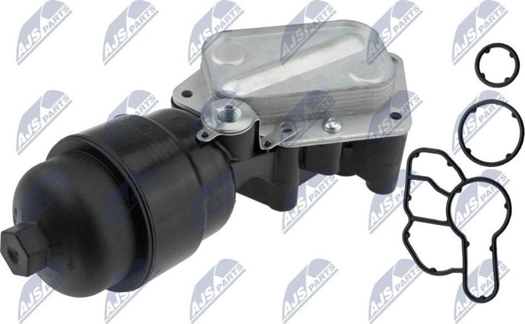 NTY CCL-FT-006 Ölkühler Motoröl für FIAT 500 (312) 500 C (312) PUNTO (199) Panda Schrägheck (312, 319) 500L (351, 352) für ALFA ROMEO MITO (955)