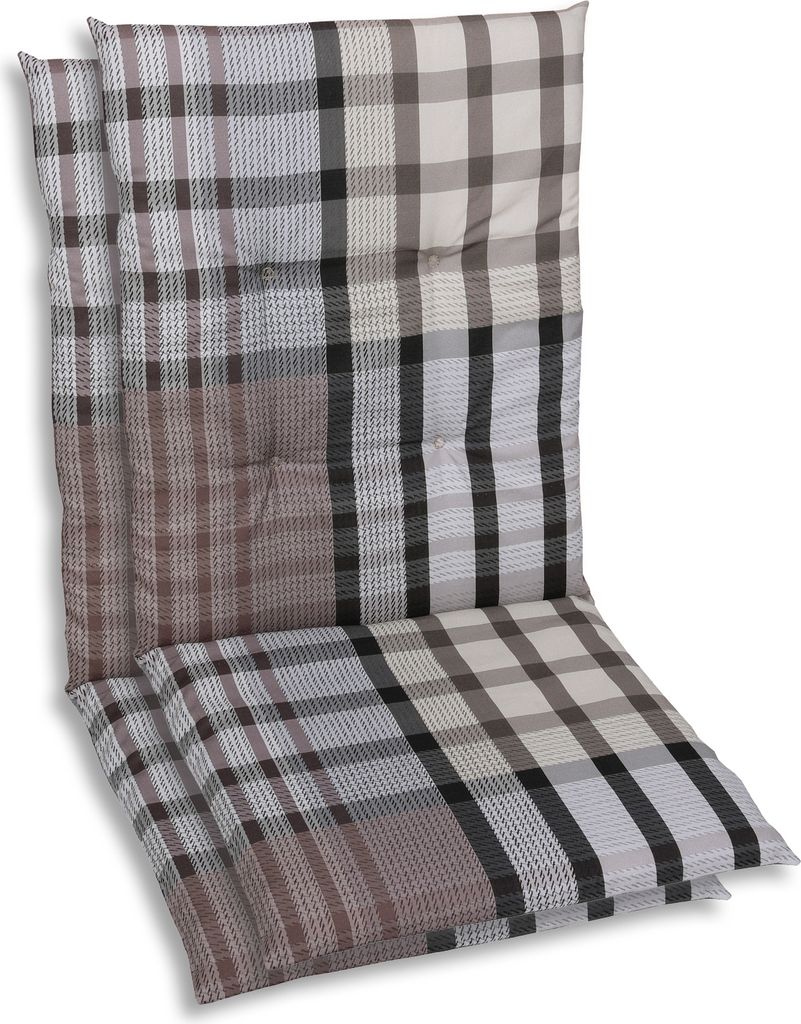 GO-DE Textil, Sesselauflage Mittellehner, 2er Set, Farbe: Produktbild 