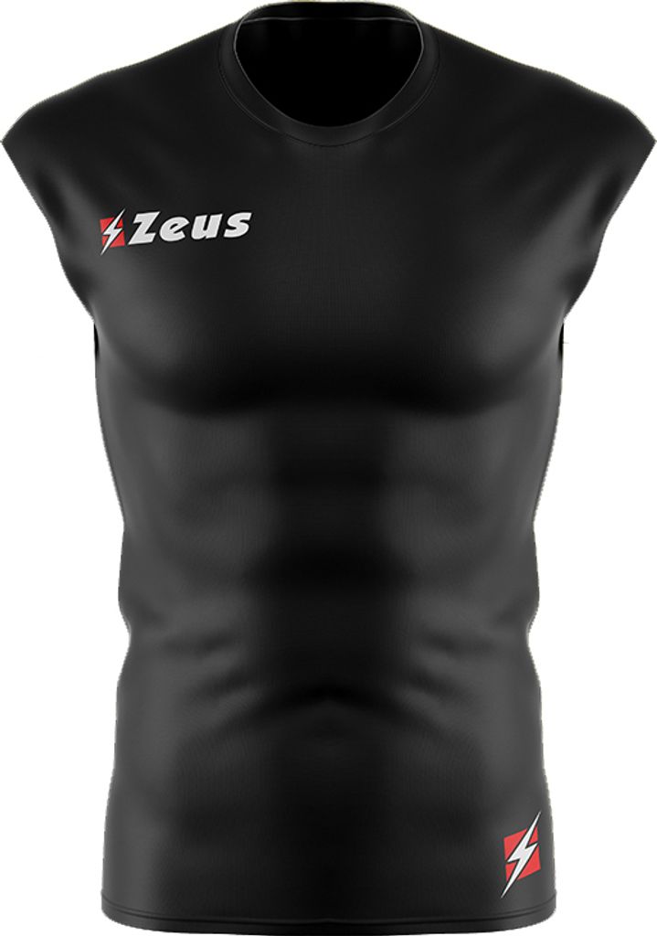 L NERO|Zeus Fisiko Baselayer Ärmelloses Funktionsshirt schwarz