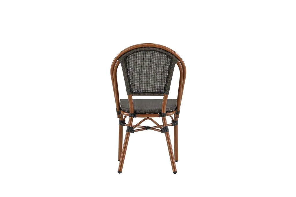 Chaise de café Guarda noire : la solution d'assise durable et facile - 3