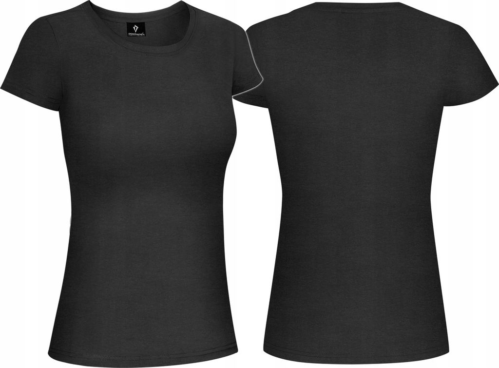 Dominator Damen T-shirt Sportswear 100% Baumwolle Schwarz XL