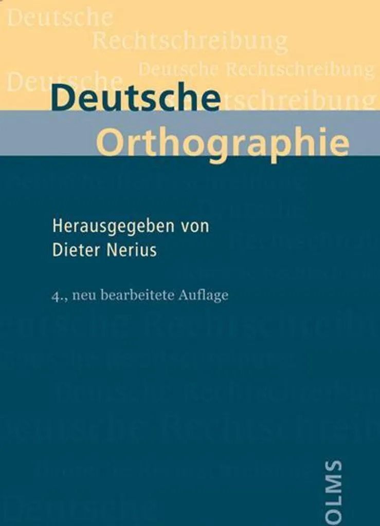 Dictionnaire Deutsche Orthographie : Manuel de règles et de grammaire