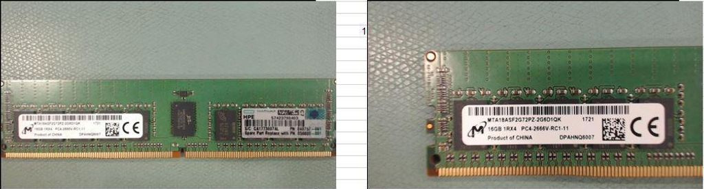 HP Enterprise 16GB PC4-2666V-R, registered, 850880-001