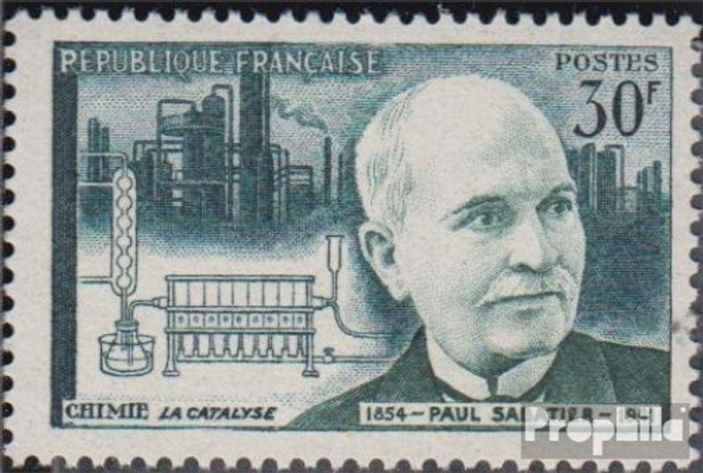 Briefmarken Frankreich 1956 Mi 1086 gestempelt Wissenschaftler