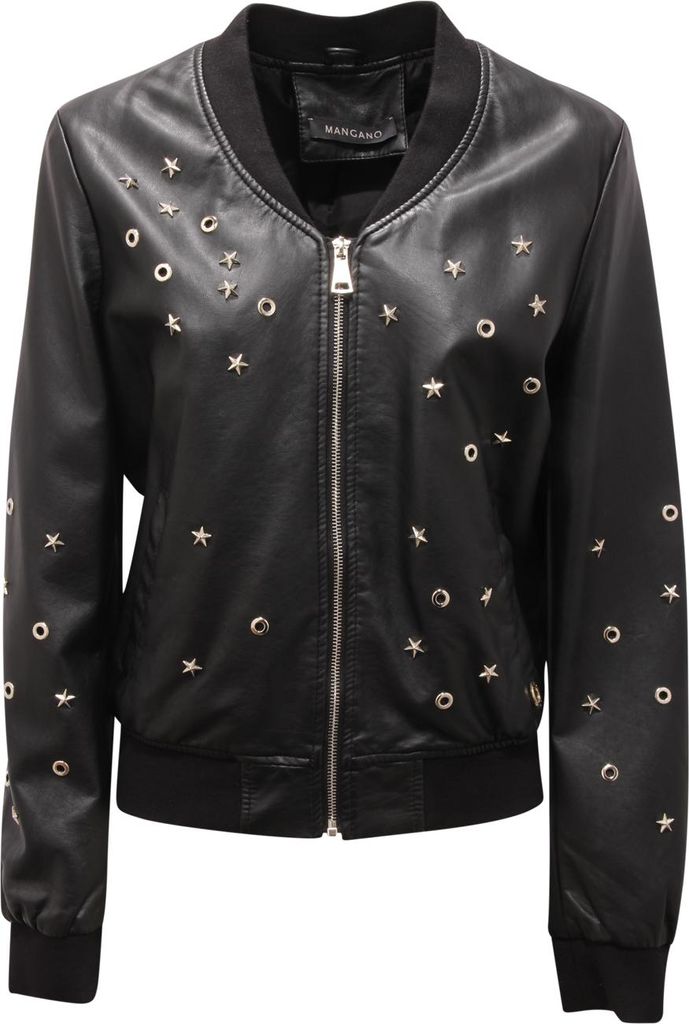 9437Au Giubbino Eco Pelle Donna Mangano Kenneth Woman Jacket