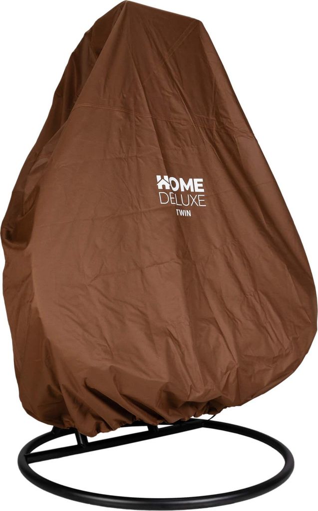 HOME DELUXE - Regenabdeckung CAPE TWIN - Braun |⌀ 232 cm, Produktbild 