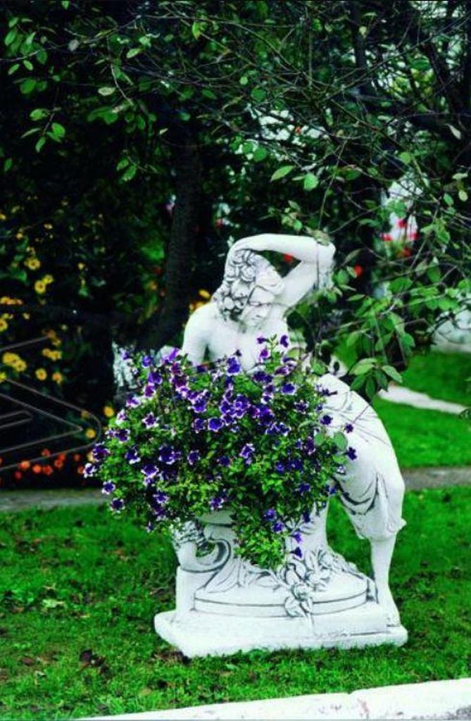 Kübel Blumentopf Topf Blumen Blumentöpfe Blumenkästen Garten Figur Statue 350