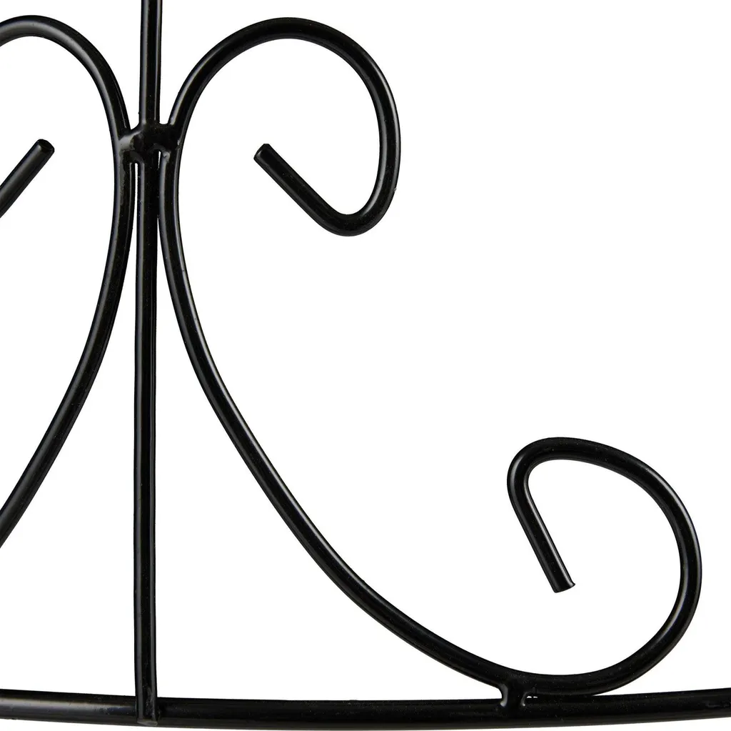 Support plantes grimpantes métal robuste design fer forgé rétro - 8