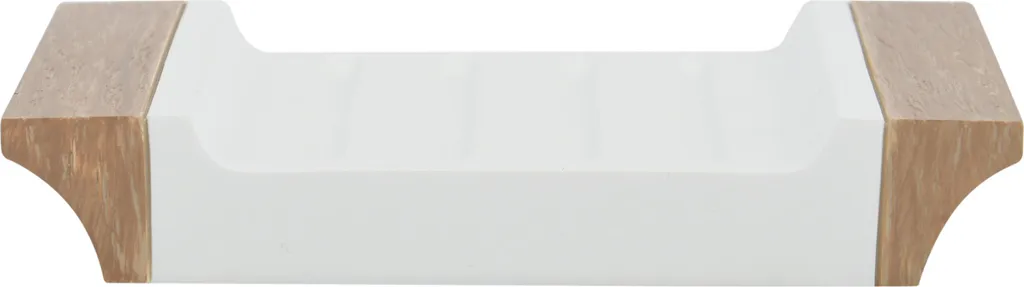 MSV Fjora Portasapone Bianco | Materiale Tecnico Poliresina Anti-Umidità