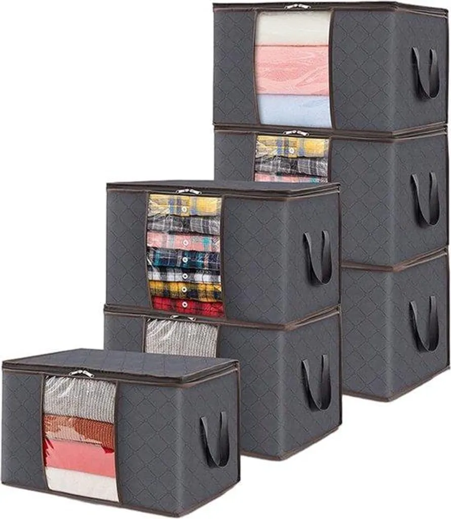 Housse de rangement anti-poussière et humidité pour armoire lot de 6