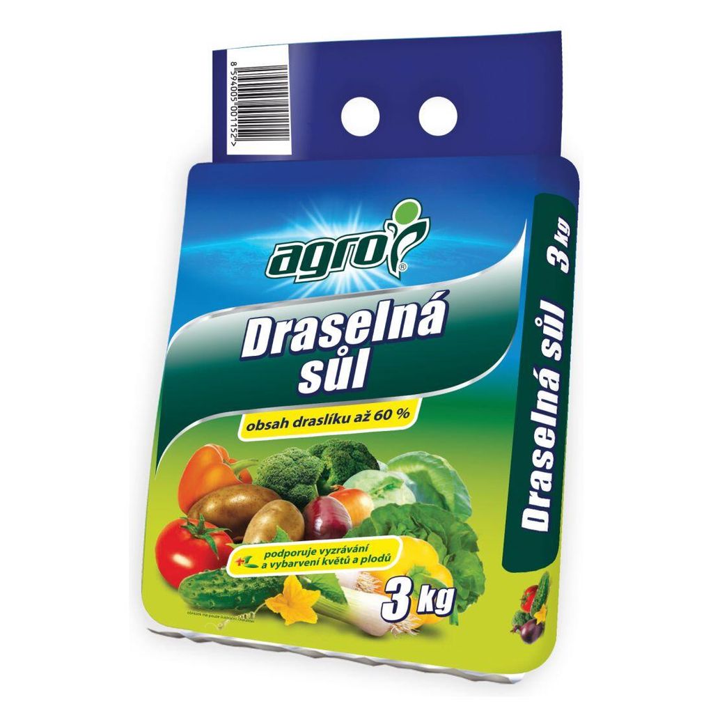 Düngemittel Agro Kaliumsalz 3 kg