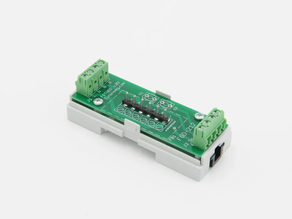 Support Rail DIN pour Centraliser votre Domotique avec euFix D212NP
