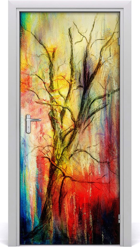 Tulup Türaufkleber 95x205 cm Dekorative Aufkleber Selbstklebend Wasserdichte Tapete Abnehmbar Schlafzimmer Wohnzimmer Wohnkultur - Zusammenfassung...
