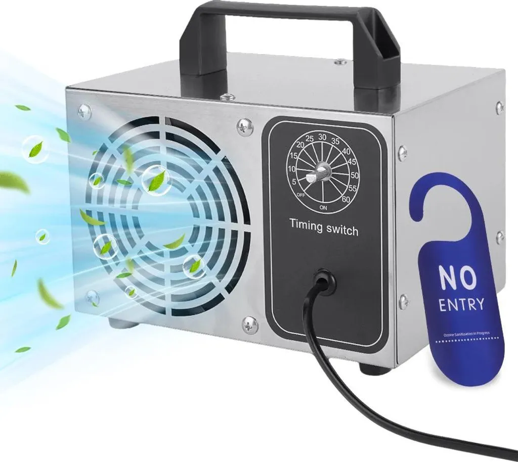 Ozonizzatore Auto e Furgoni 27 g/h - Trattamento Odori Professionale - 9