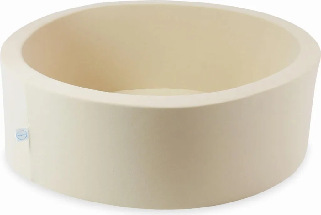 Piscine sèche 90x30 beige, espace de motricité pour chambre enfant
