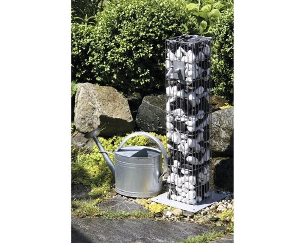 Wasserzapfstelle bellissa Gabione 16 x 16 x 90 cm Produktbild 