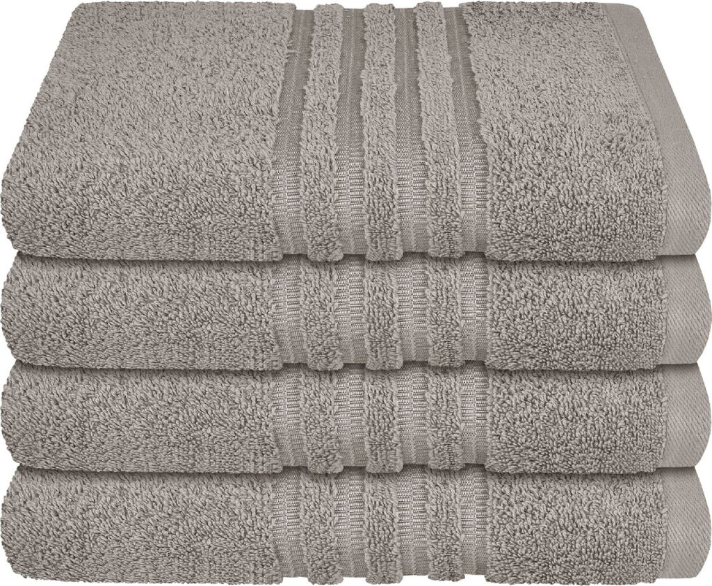 Schiesser Frottier Handtuch Milano im 4er Set | 100% Produktbild 