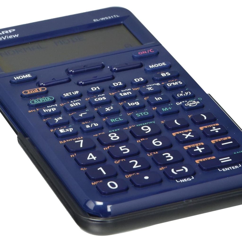 Sharp Calcolatrice Scientifica EL-W531TL Blu 420 Funzioni Immagine del prodotto 