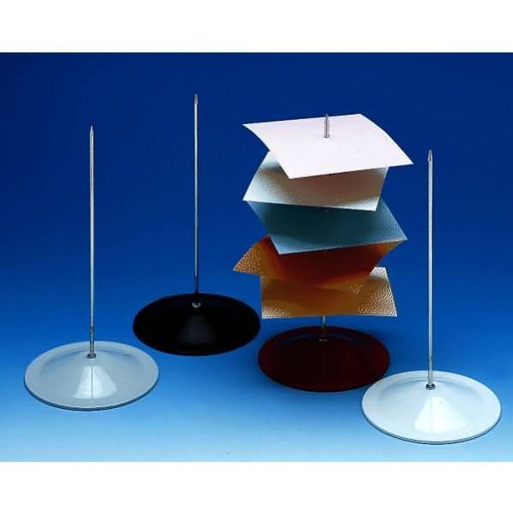 WEDO Zettelspießer Metall farbig sortiert Höhe: 180 mm zufällige Farbe (1 Stück)