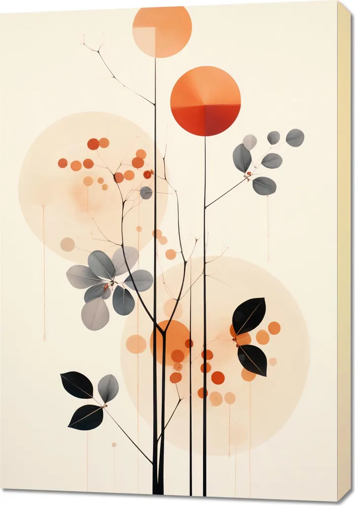 Melodia Autunnale Quadro 70x100 - Decorazione Parete Moderna Luxury