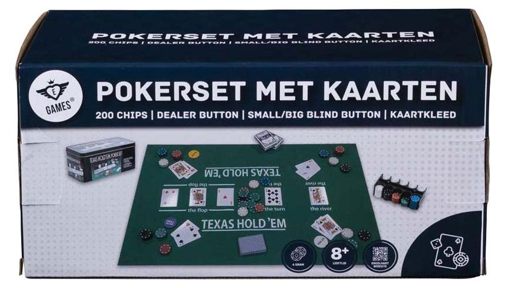 Angel Toys Poker-Set - Komplettset mit 200 Chips für Pokerabende